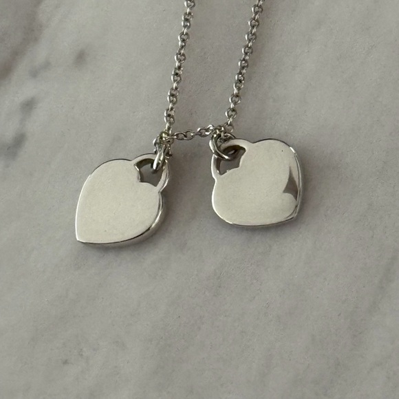 Tiffany & Co. Return to Tiffany Red Double Heart Tag Pendant - Picture 9 of 15